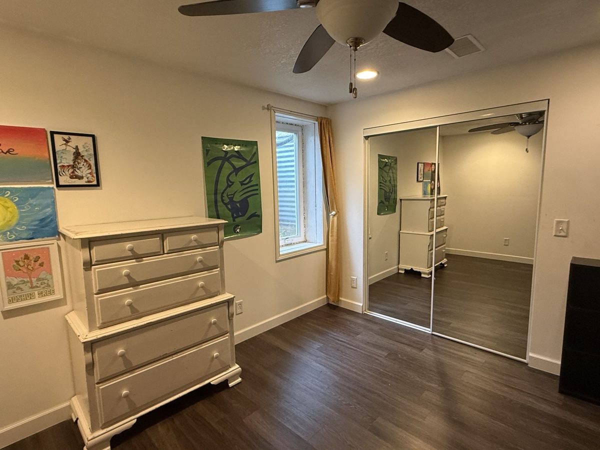 Another view of the basement bedroom