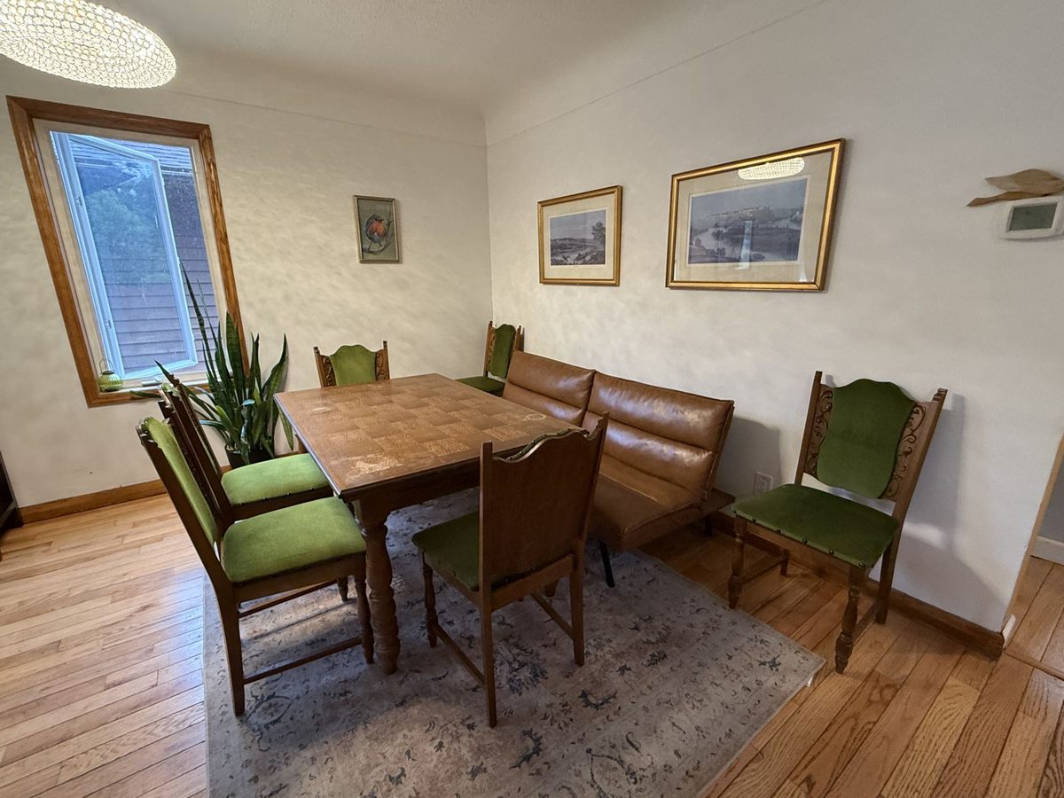 Second view of the dining room